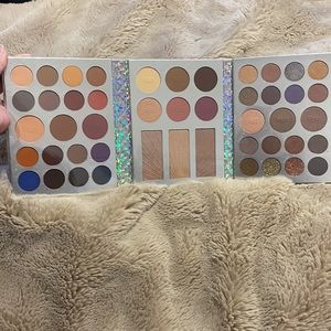Brand new makeup palette with plastic still on